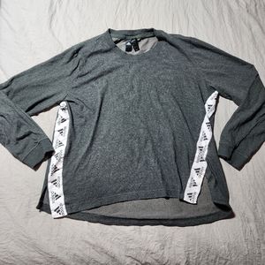 COPY - Adidas Gray Long Sleeve Logo Shirt